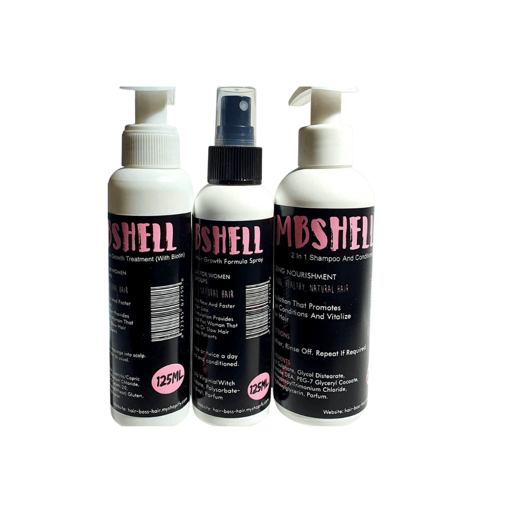 2 in 1 Shampoo Hair Growth Treatment and Hair Growth Spray